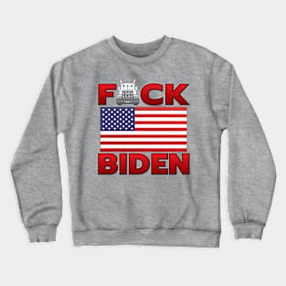 F-CK BIDEN  FREEDOM CONVOY - TRUCKERS FOR FREEDOM - USA FREEDOM CONVOY 2022 TRUCKERS RED LETTERS Crewneck Sweatshirt